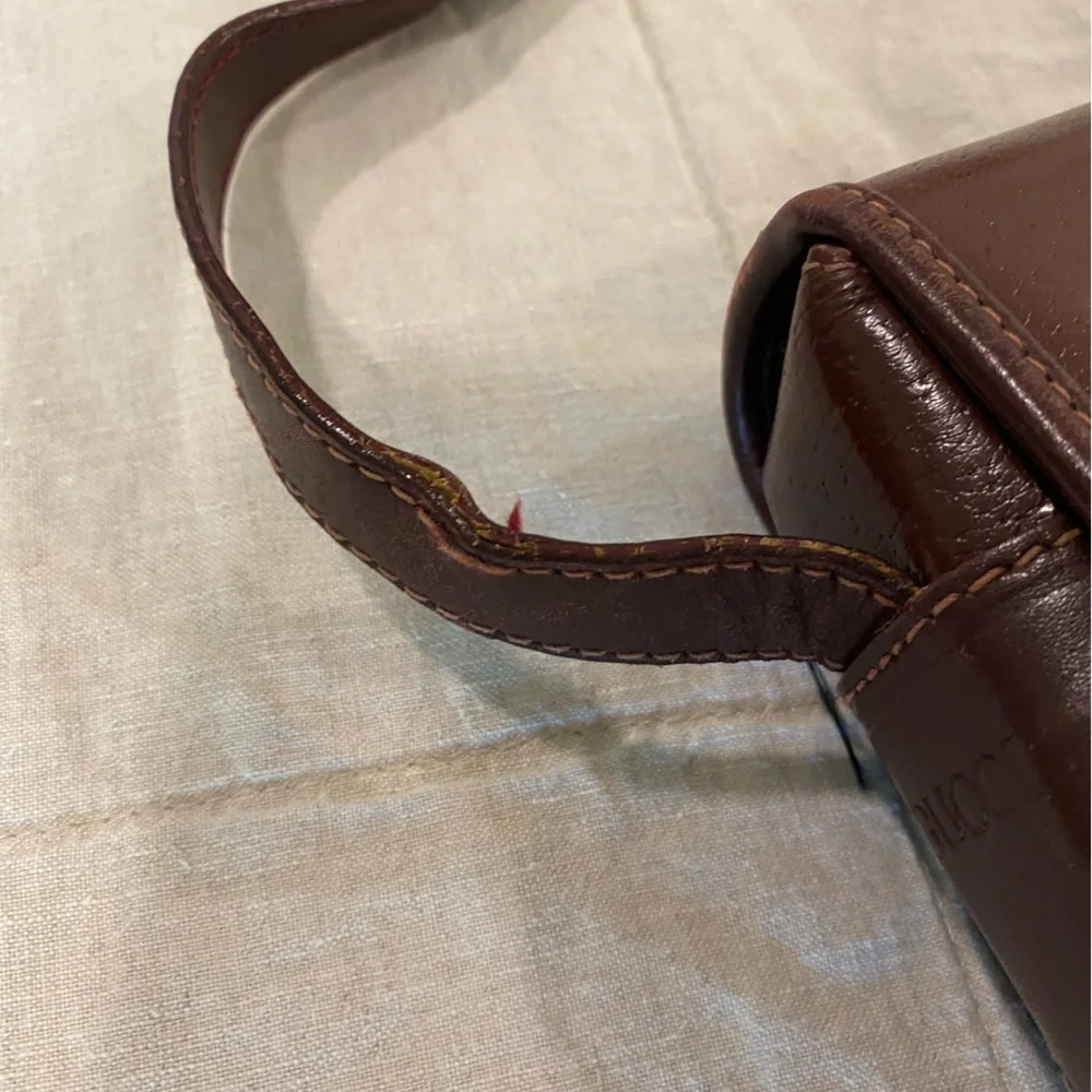 Gucci Brown Leather Crossbody Bag - Picture 10 of 16